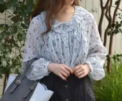 axes femme ギャザーブラウス Mサイズ