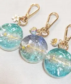 オーシャンキーホルダー(プルメリア)