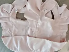 2枚セット エロディ お食事エプロン ピンク スタイ elodie