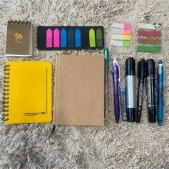 文房具セット ノートとペン
