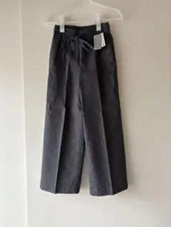 【新品同様品タグあり3万購入】theory luxe 麻レーヨン ワイドパンツ