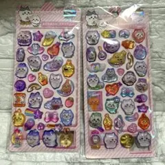 ちいかわ ボンボンドロップシール ウォーターシール ぷくぷく 2枚セット