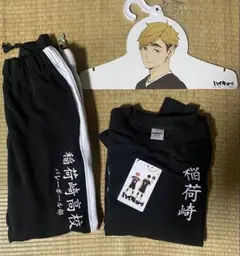 ハイキュー × and ST 稲荷崎 Lサイズ スウェット パーカー 上下