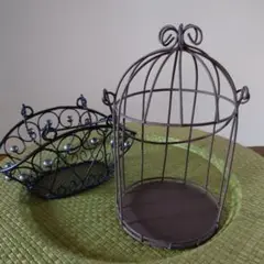 アイアン鳥かご＆バッグ
