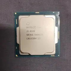 CPU/Core i3 8100/動作確認済み/送料無料③