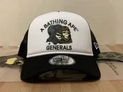 APE NEW ERA 9FORTY GENERALS CAPメッシュキャップ