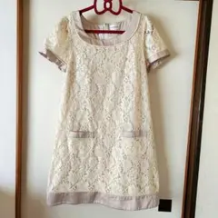 ロディスポット☆ミニワンピース☆総レース☆キナリ