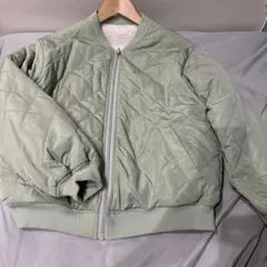 緑 ジャンバー モコモコ