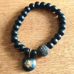 サラウェインストック 18K ウッドビーズ ブレスレット