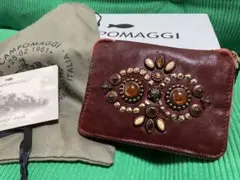 ほぼ未使用 CAMPOMAGGI 長財布 イタリア製 本革 ダークグリーン ほぼ未使用 CAMPOMAGGI 長財布 イタリア製 本革 ダークグリーン
