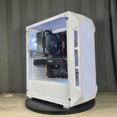 光る 白ゲーミングPC RTX2070 (RTX3060以上) Ryzen5