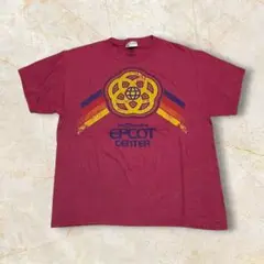 【Disney ディズニーワールドTシャツ エプコット L】