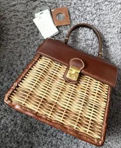値下げ中！エバゴス ebagos カゴバッグ　ケリーミニ ebagos/エバゴス】カーフケリーミニ購入！サイズ感となに着てた
