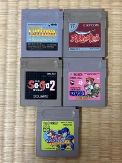 ゲームボーイソフト×5