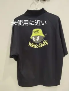 【美品】Waac Golf ラックゴルフ　ポロシャツM