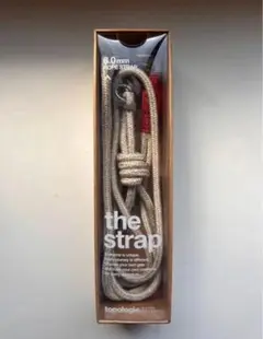 トポロジー　6mm ROPE STRAP(ストラップ単体) ベージュ