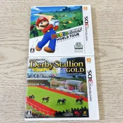 Nintendo3DS ソフト マリオゴルフワールドツアー ダービースタリオン