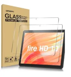 HD 10 2023 10.1インチ専用強化ガラスフィルム 2枚