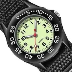 SEIKO製ムーブメント採用｜カジュアルダイバー　ブラック✕ブラック即日発送