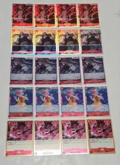 ワンピースカード　シャンクス　ベンベックマン　レイリー　神避　sr　OP09