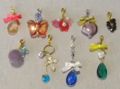 ハンドメイドチャーム９点セット②