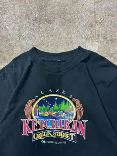 90s 風景 アラスカ プリントTシャツ ヴィンテージ 古着