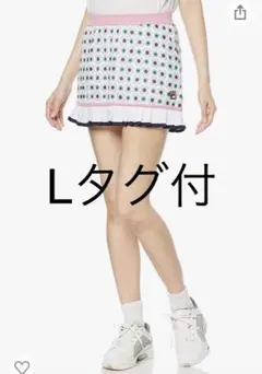 フィラ FILA テニスウェア レディース スコート ピンク タグ付き L