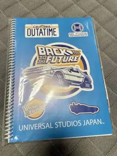 バック・トゥ・ザ・フューチャー B5ノート USJグッズ BTTF