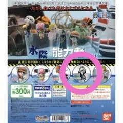 未開封 ONEPIECE 水際の能力者 ガチャガチャ ロー