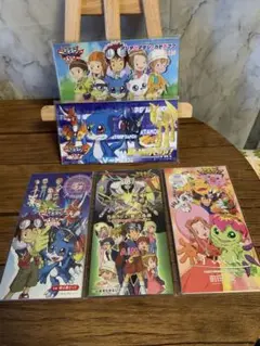 【5枚セット】デジモンアドベンチャー 主題歌・挿入歌CD／I wish他