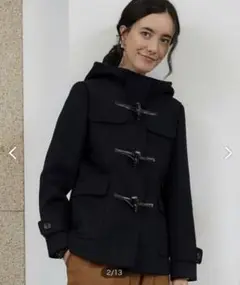 ユナイテッドアローズ グリーンレーベル ダッフルコート ショート