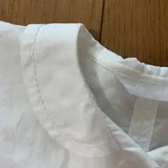 homspun ホームスパン ブロード フラットカラー ブラウス　丸襟　変形