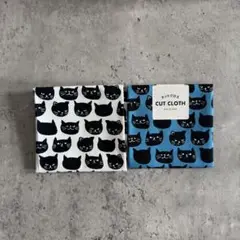 カットクロス 猫柄 綿100%