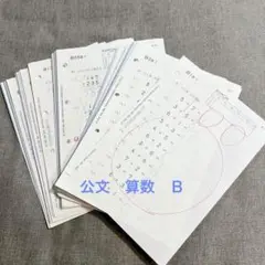 【本日限定価格】公文　算数　Ｂ教材　Ｂ1〜200 200枚　使用済みプリント