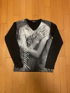 平成ギャル系・グランジ・Y2K Design long tee