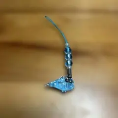 新品未使用 大阪 海遊館 ジンベイザメ キーホルダー 水色