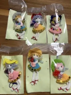 ハンドメイド ぬいぐるみ ストラップぬいぐるみ カントリードール ドールチャーム