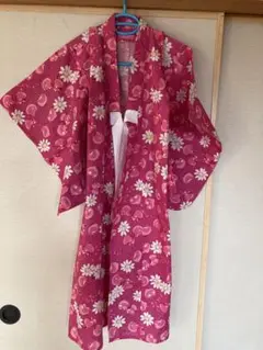 メゾピアノ　浴衣＋兵児帯2点セット　110cm