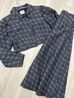 セルフォード　ハナエモリ　コラボ　ジャガードパワーショルダージャケット　セット