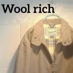美品Woolrich ブラウン オーバーサイズジャンパー