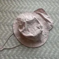 プティマイン 総柄刺繍ハット