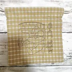 トビマツショウイチロウさん　新作　巾着