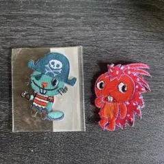 ハッピーツリーフレンド　刺繍ワッペン