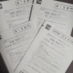 東進　全国統一高校生テスト 2024年11月 高1生部門