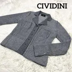 ♡高級素材♡ CIVIDINI チヴィディーニ ニット ジャケット カーディガン