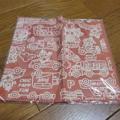 PAPP トラックデザインハンカチ バンダナ