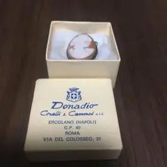 【期間限定値下げ】donadio coralli cammei カメオ?ブローチ