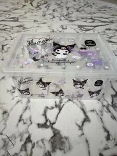 クロミ　蓋付き収納ボックス　収納ケース　S