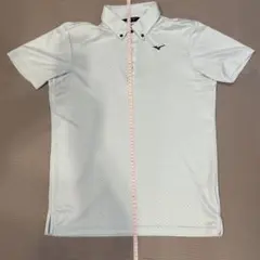 Mizuno ライトブルーポロシャツ M