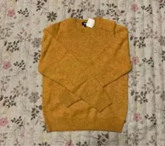 ユニクロ　 セーター　イエロー　M 新品　未使用　タグ付